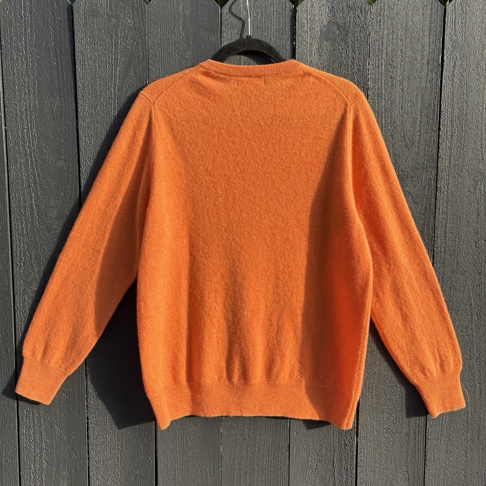 NAADAM Cashmere Crewneck Sweater XL Minimalist Heritage Long Sl Capsule Pumpkin - Picture 2 of 9